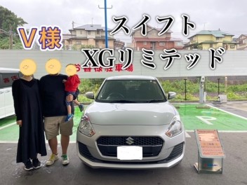 カッコイイスイフト、ご納車しました☆彡